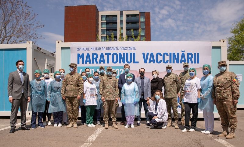 Maratonul Vaccinării în Capitală: Cinci persoane au fost vaccinate în fiecare minut