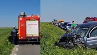 Accident devastator în Constanța. Cinci victime în urma impactului