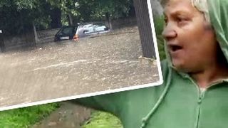 VIDEO - &Icirc;n Bihor, &icirc;n doar c&acirc;teva ore a plouat c&acirc;t &icirc;n luni de zile. Cod roșu