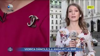 VIORICA DĂNCILĂ S-A ANGAJAT LA BNR