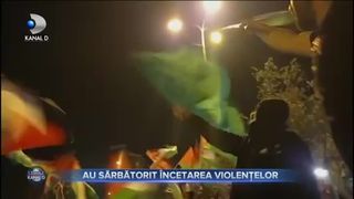 VIDEO - Armisitițiu &icirc;ntre Statul Israel și organizația palestiniană Hamas