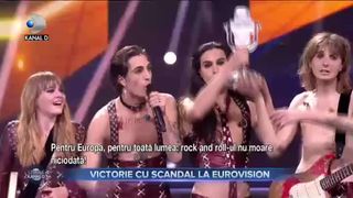 Victorie cu scandal la Eurovision