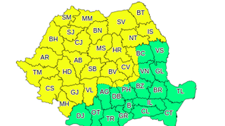 Alertă meteo &icirc;n Rom&acirc;nia