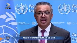 MEDIC ROM&Acirc;N, PREMIAT DE OMS
