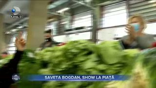 VIDEO -C&acirc;ntăreața care s-a t&acirc;rguit &icirc;n Piața Obor pentru cura cu legume
