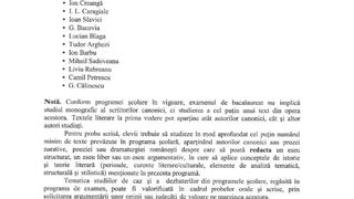Programa pentru Bacalaureat 2021 la Limba și literatura rom&acirc;nă