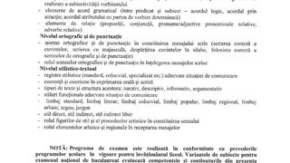 Programa pentru Bacalaureat 2021 la Limba și literatura rom&acirc;nă