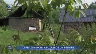 TREI FRAȚI MINORI, ABUZAȚI DE UN PEDOFIL
