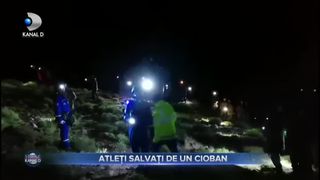 ATLEȚI SALVAȚI DE UN CIOBAN