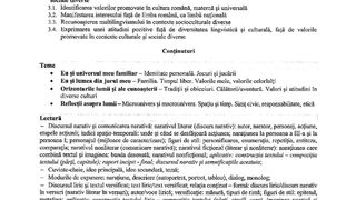 Programa pentru Evaluarea Nationala 2021 la Limba și literatura maternă