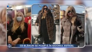 VIDEO - Accesorii vestimentare pentru vară - haina de blană. Creatorii explică