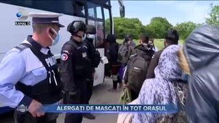VIDEO - Peste 100 de migranți au fost alergați de polițiști la Timișoara