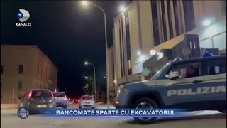 BANCOMATE SPARTE CU EXCAVATORUL