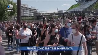 PRIMUL CONCERT-TEST DIN FRANTA
