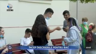 Încep înscrierile pentru Bac