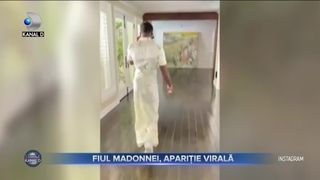 Fiul Madonnei - apariție virală &icirc;n rochie