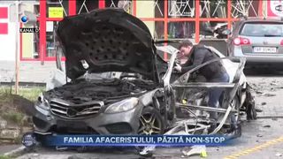 Familia afaceristului din Arad, pazita non-stop