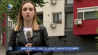 Mai saraci, dar cu apartamente scumpe