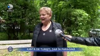 Iubita de turisti, dar in paragina