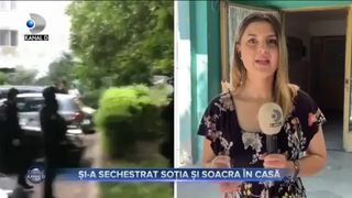 ȘI-A SECHESTRAT SOȚIA ȘI SOACRA &Icirc;N CASĂ