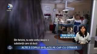 ALTE TREI COPILE SPĂLATE PE CAP CU OTRAVĂ