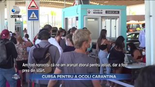 CURSA PENTRU A OCOLI CARANTINA