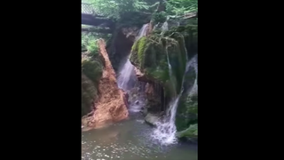 Cascada Bigăr s-a prăbuşit