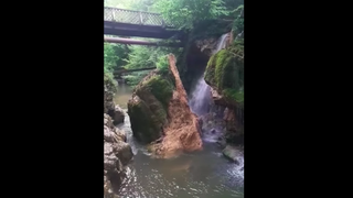 Cascada Bigăr s-a prăbuşit