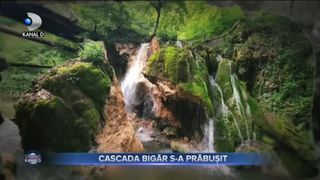 S-A PRĂBUȘIT CASCADA BIGĂR