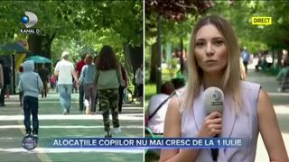 VIDEO - Alocațiile copiilor nu mai cresc de la 1 iulie din lipsă de fonduri