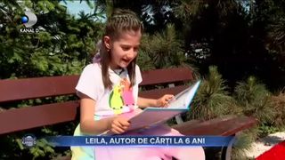 LEILA, AUTOR DE CĂRȚI LA ȘASE ANI