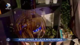 AVERE URIAȘĂ, SE CAUTĂ MOȘTENITORUL
