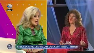 VIDEO - Stela Enache are 50 de ani de carieră și arată ca în anii de liceu