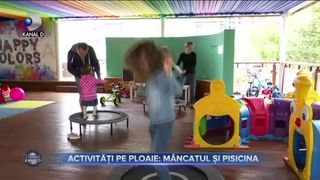 ACTIVITĂȚI PE PLOAIE - M&Acirc;NCATUL ȘI PISCINA
