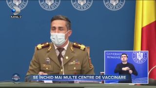 VIDEO -Valeriu Gheorghiță a făcut anunțul: Centre de vaccinare închise