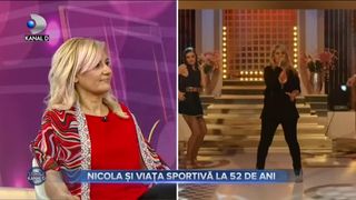VIDEO - Nicola, artista care este bunică, are un stil de viață sănătos