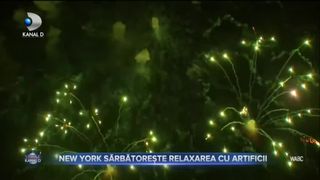 NEW YORK SĂRBĂTOREȘTE RELAXAREA CU ARTIFICII