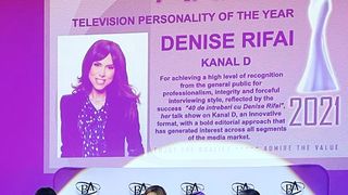Denise Rifai a primit distincția „Television personality of the year”