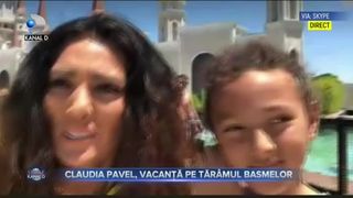 VIDEO - Claudia Pavel „Cream”, vacanță pe tărâmul basmelor în Antalya