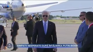 SIMPATII NESPERATE DUPĂ &Icirc;NT&Acirc;LNIREA PUTIN-BIDEN