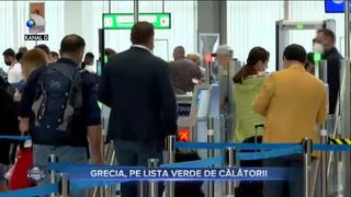 GRECIA, PE LISTA VERDE DE CĂLĂTORII