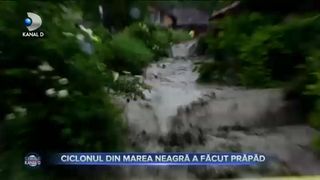 Ciclonul din Marea Neagră a făcut prăpăd