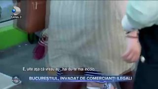 Bucureștiul, invadat de comercianți ilegali