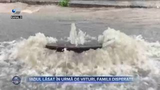 Iadul lăsat &icirc;n urmă de viituri, familii disperate