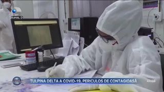 TULPINA DELTA A COVID-19, PERICULOS DE CONTAGIOASĂ