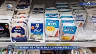 BOGAȚI PE H&Acirc;RTIE, DAR CU PORTOFELELE GOALE