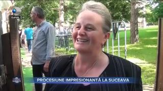 VIDEO - Procesiunea moaștelor Sf&acirc;ntului Ioan cel Nou de la Suceava, &icirc;n pandemie