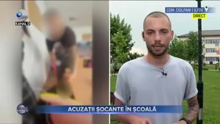 ACUZAȚII ȘOCANTE &Icirc;N ȘCOALĂ