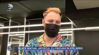 Black Matias, artistul cu frizură &icirc;n stil afro