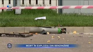 Mort în explozia din benzinărie